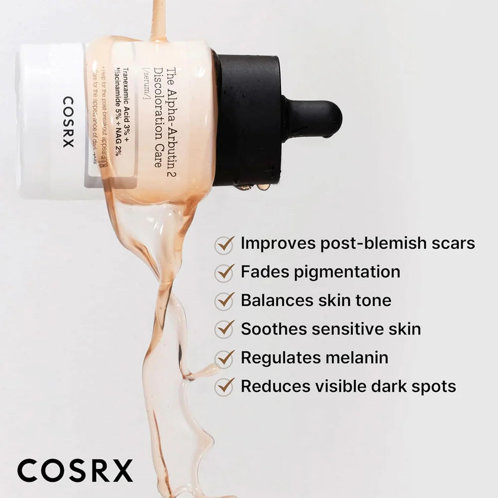 COSRX Alpha-Arbutin 2% Discoloration Care Serum (30ml)