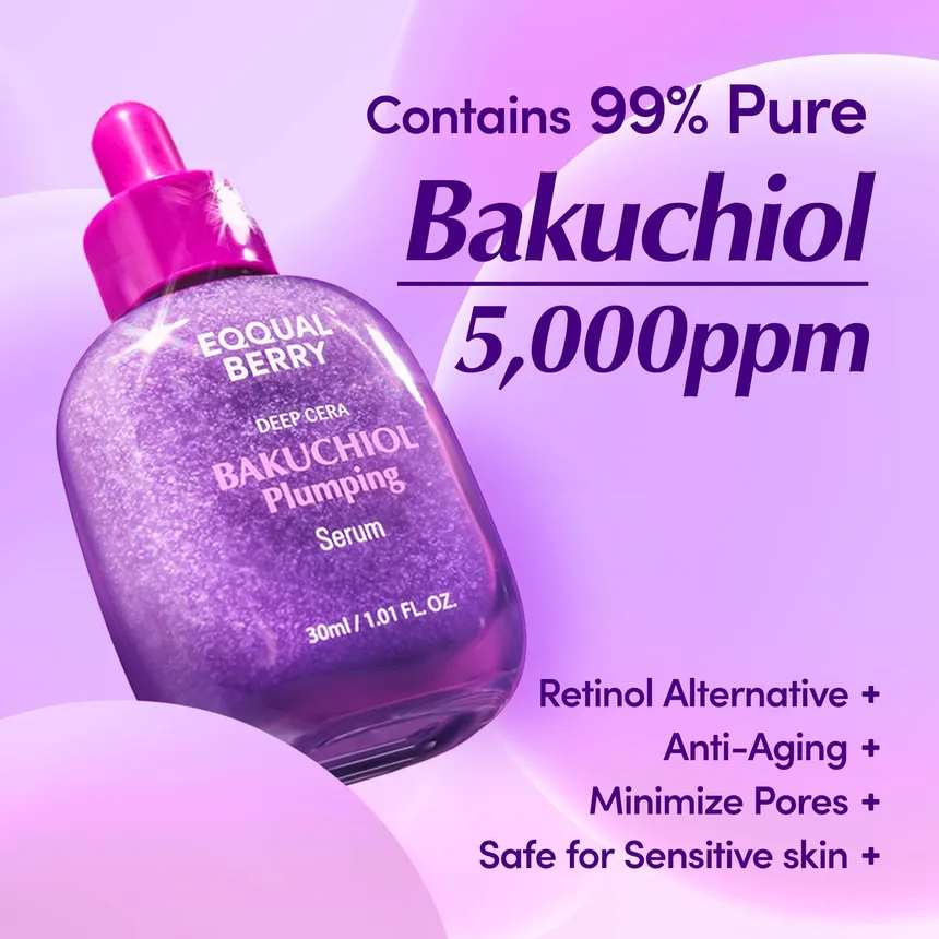EQQUAL BERRY – Bakuchiol Plumping Serum (30ml)